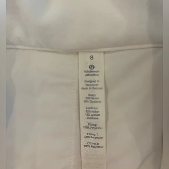 lululemon athletica White Puffer Jacket - Picture 3 of 3